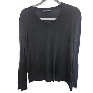 Peruvian Connection Womens Lightweight Sweater Size M Classic Minimalist Capsule